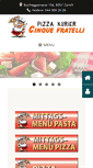 Mobile Screenshot of pizzakurier-cinque-fratelli.ch